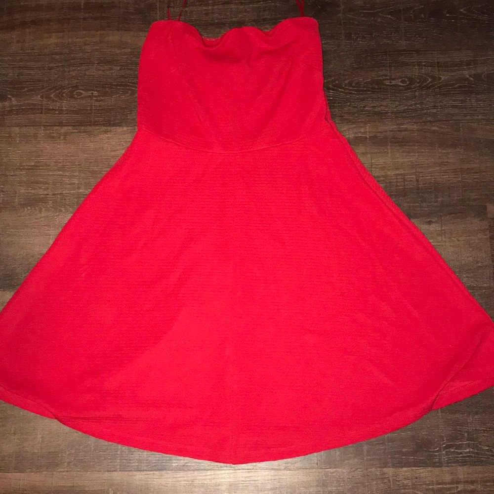 💃🏼“The Limited” Strapless Red Women’s Dress👠